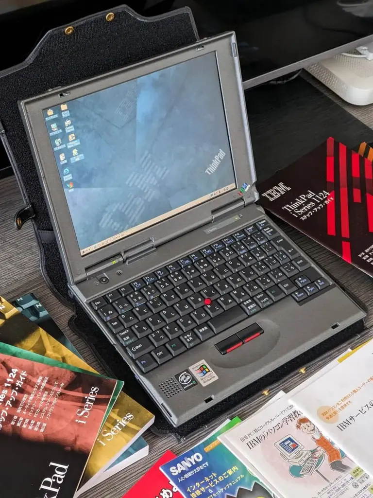 IBM ThinkPad i-Series 1124 (2000, Japan) - редкий японский субноутбук, в коллекционном состоянии и …