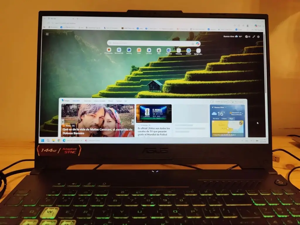 15.6" Ноутбук ASUS TUF Gaming A15 FA507RM