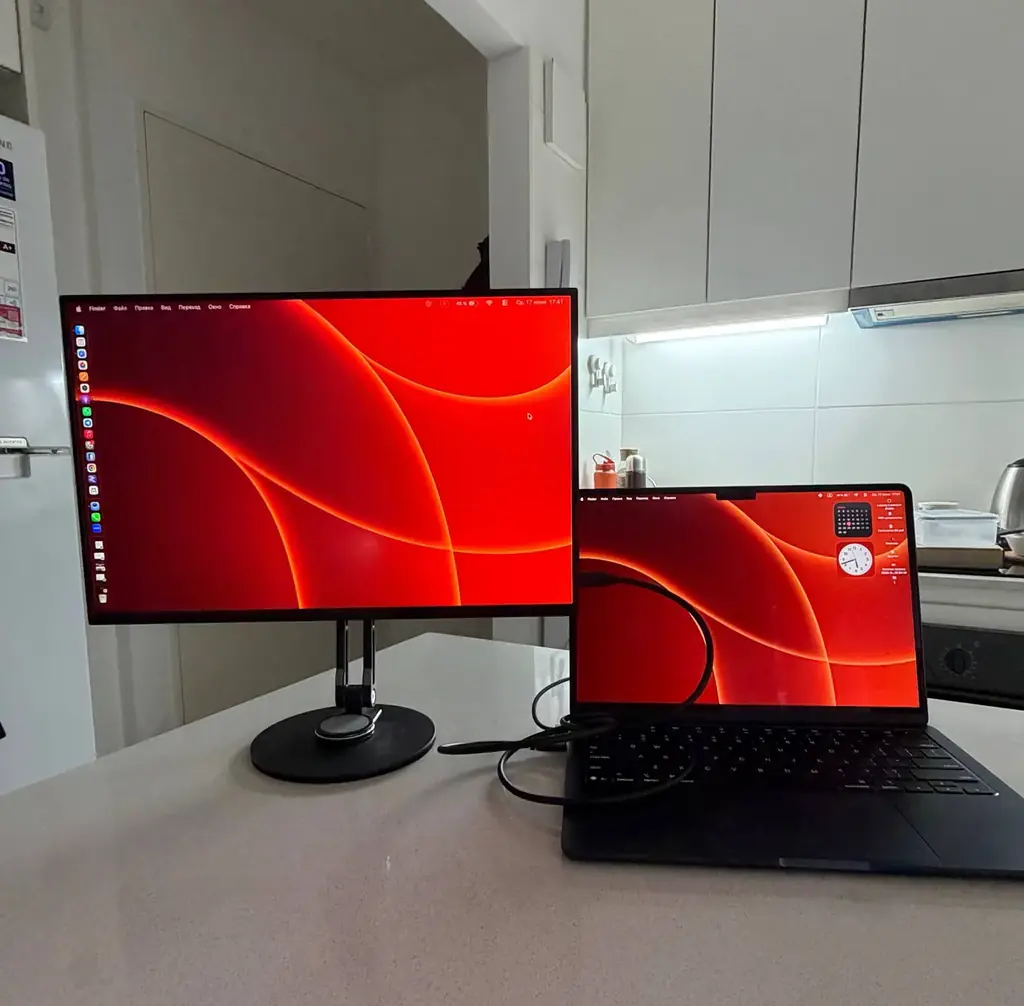 Продаю монитор UPERFECT 18" QLED Portable Monitor, 2K 2560×1600, 144Hz Gaming Display, 400 Nits Bri…