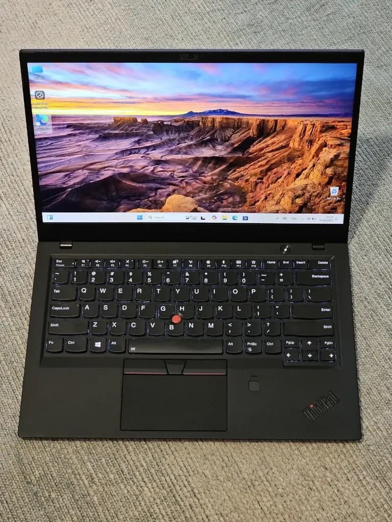 ультралегкий сенсорный ноутбук ультрабук Lenovo ThinkPad X1 Carbon 6th Gen Core i5-8350U 16GB RAM 2…