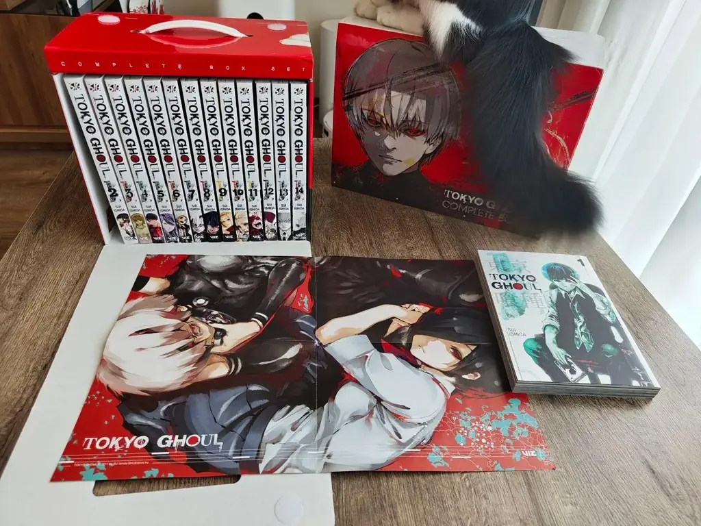 📚 Манга «Токийский Гуль» — полное коллекционное издание (box set)