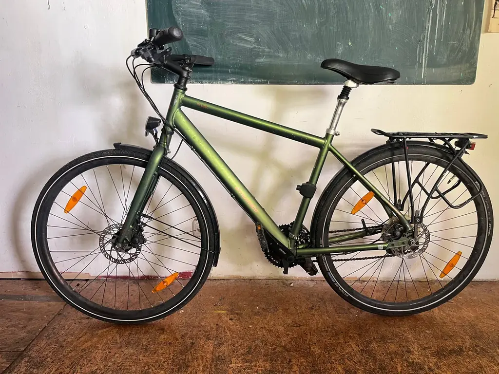 🚲 Городской велосипед с дисковыми тормозами