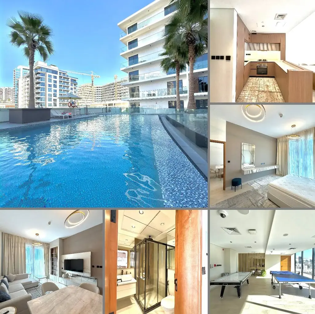 Годовая аренда в здании Prime Gardens, Arjan, 1 bed