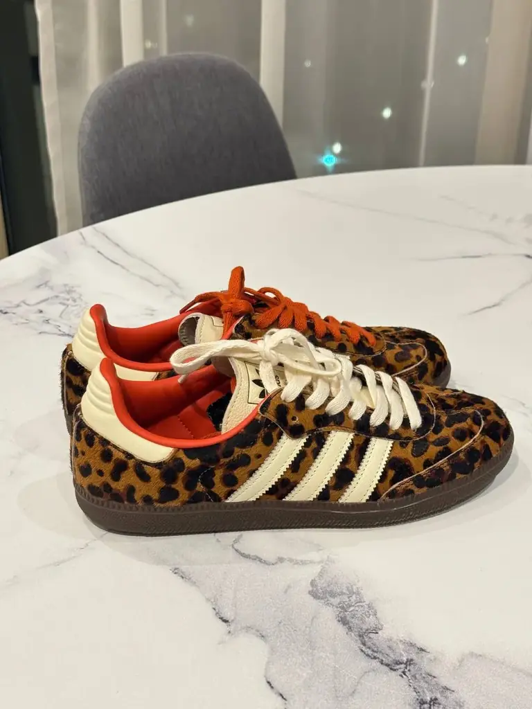 Adidas Samba леопардовые. Оригинал, брала на Ounass