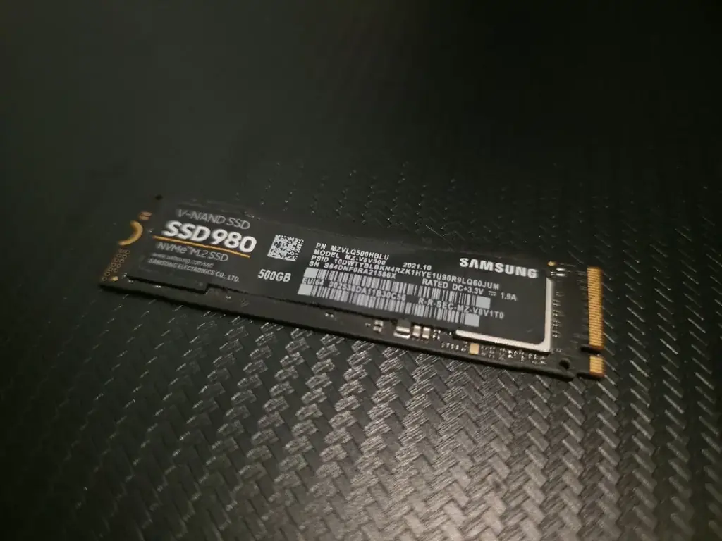 Samsung SSD 980 500GB NVMe M.2
