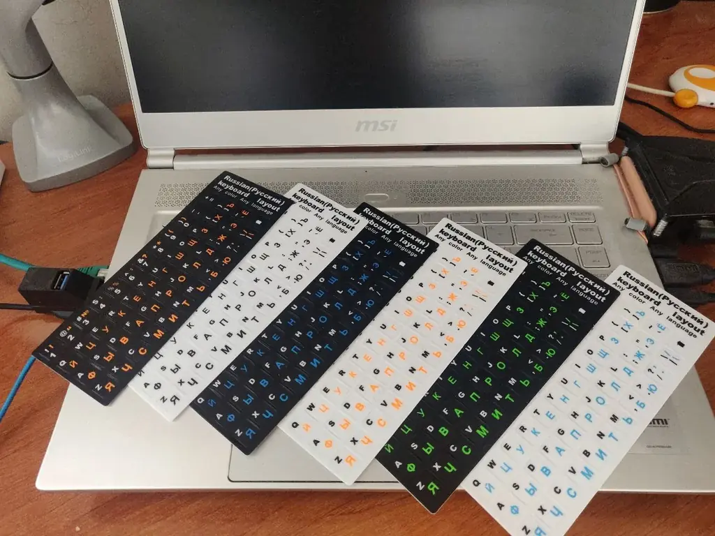Русификация вашей PC клавиатуры и ноутбуков💻 Включая Apple 🍏 и LOGI (круглые). НЕ СТИРАЮТСЯ. Цена…