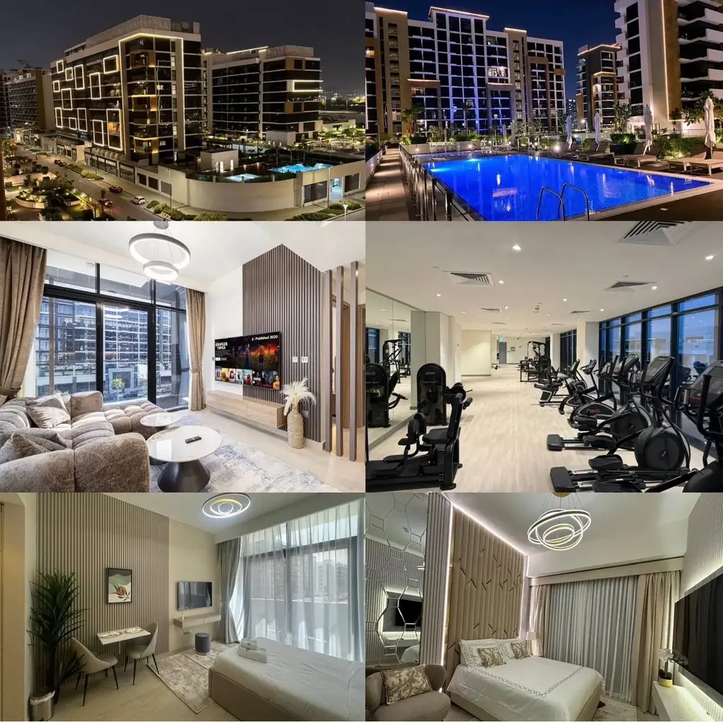🔥Сдаю без комиссии % студию и 1BR квартиру в Azizi Riviera  Жилой комплекс в центре состоящий из а…