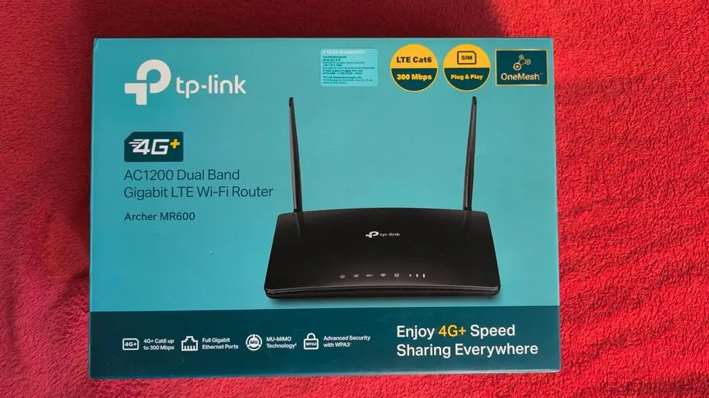 Продается мощный 4g+ роутер tp-link archer mr600