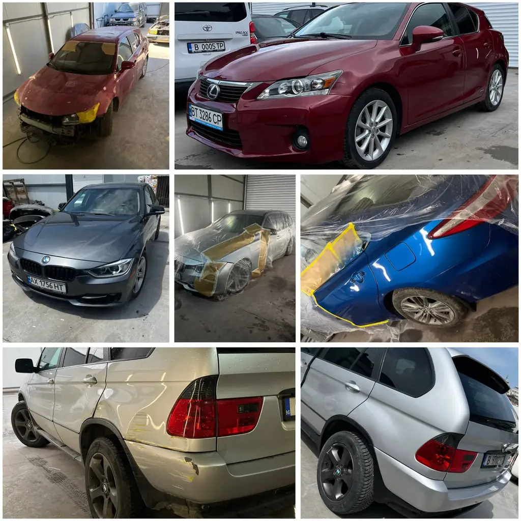 🚧Кузовной ремонт, покраска и полировка авто в Варне