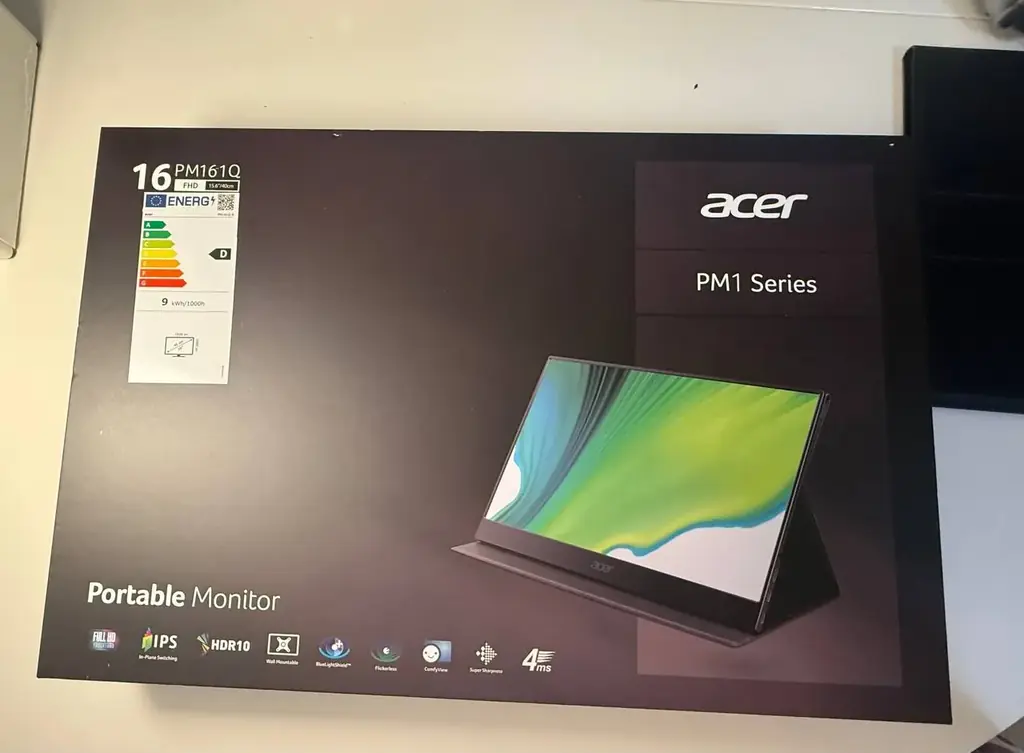 Продам портативный монитор Acer 16PM161Q.
