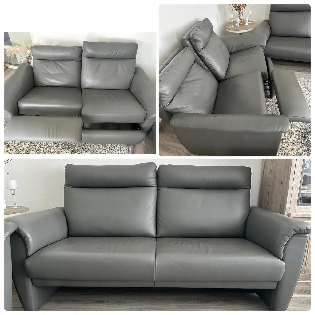 Продам два дивана, обшивка натуральна кожа, ширина 1.90м. Один диван имеет функцию relaxfunctie.