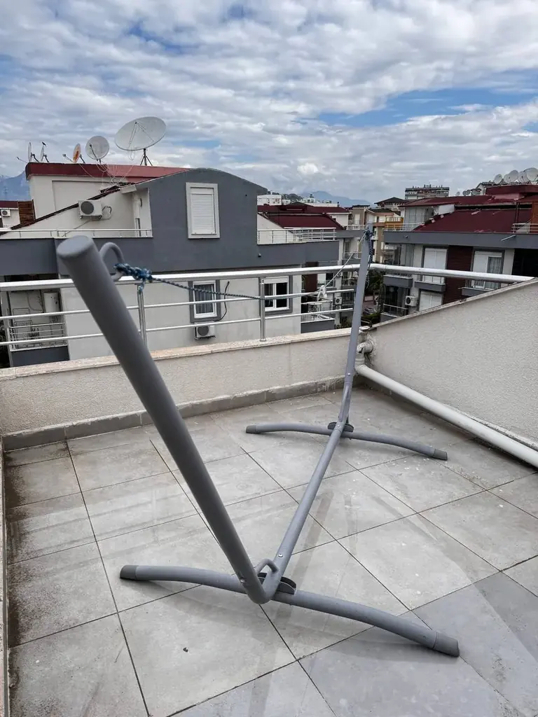 Продам серый держатель основу (подставку) для гамака IKEA.