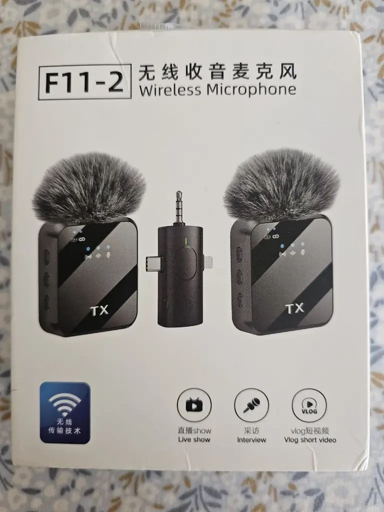Продам беспроводной микрофон Wireless Microphone F11-2