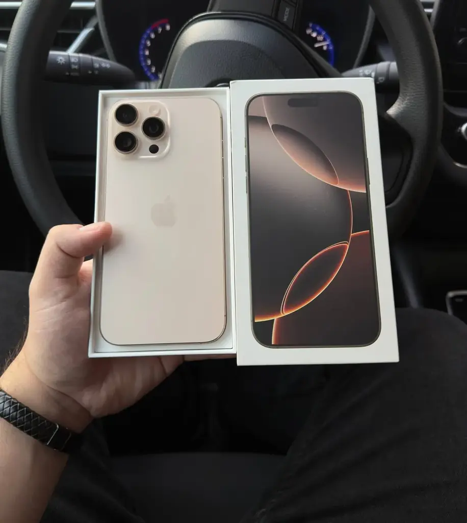 iPhone 16 Pro Max 256 ГБ; поддержка физической SIM-карты и eSIM. Состояние идеальное, безупречное —…