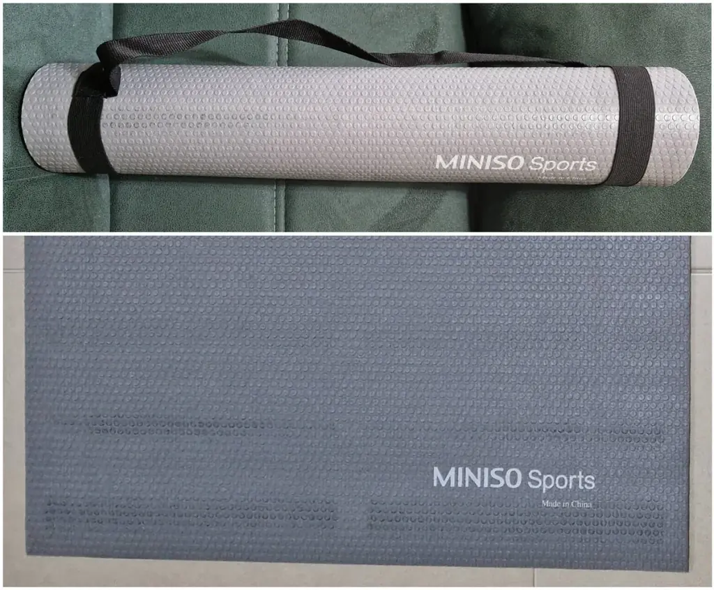 Miniso, йога-коврик, yoga mat, 5 мм, 174х61 см