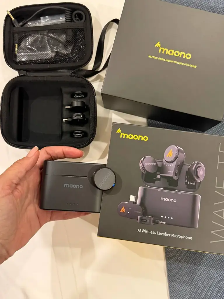 Продаю беспроводную микрофонную систему Maono Wave T5