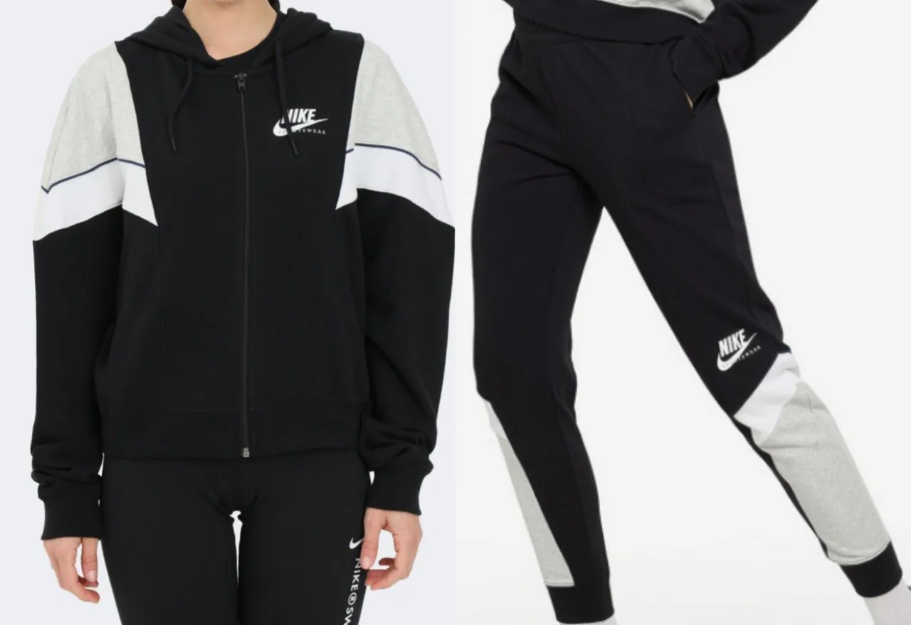 Костюм Nike оригинал, размер М, верх оверсайз, в хорошем состоянии