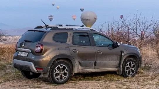 Поперечины на рейлинги Renault (Dacia) Duster II.