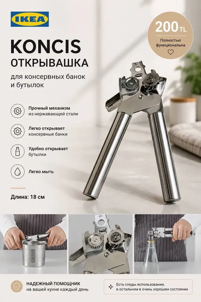 Открывашка IKEA KONCIS