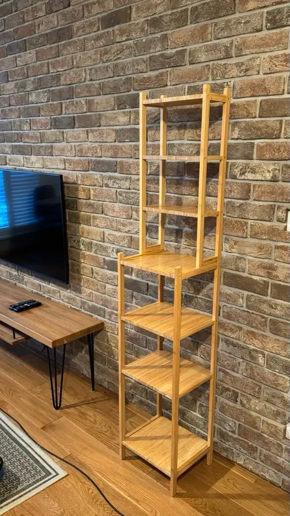 📝 Продаю стеллаж IKEA RÅGRUND из натурального бамбука.