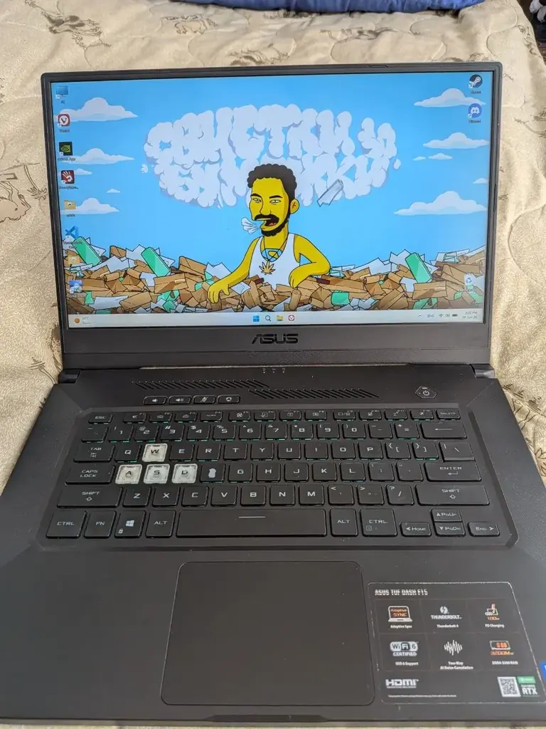 Игровой ноутбук ASUS TUF Dash F15 (i7-11370H / RTX 3050 Ti / 8GB / SSD 512GB)