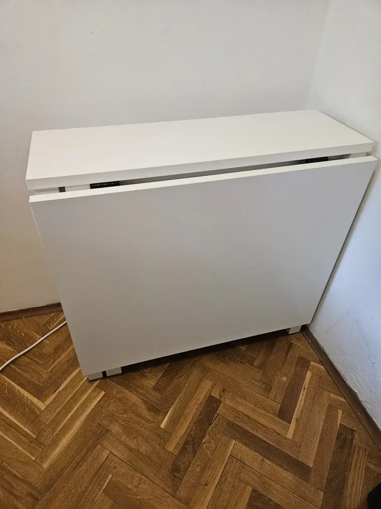 Продам раскладной стол IKEA NORDEN (белый, 26/89/152×80 см).
