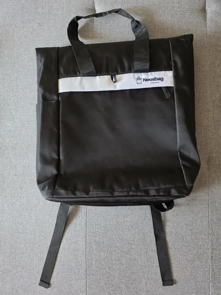 Продам чёрный рюкзак-унисекс Neosbag Premium Casual Rolltop с потайным отделением для ноутбука, 100…