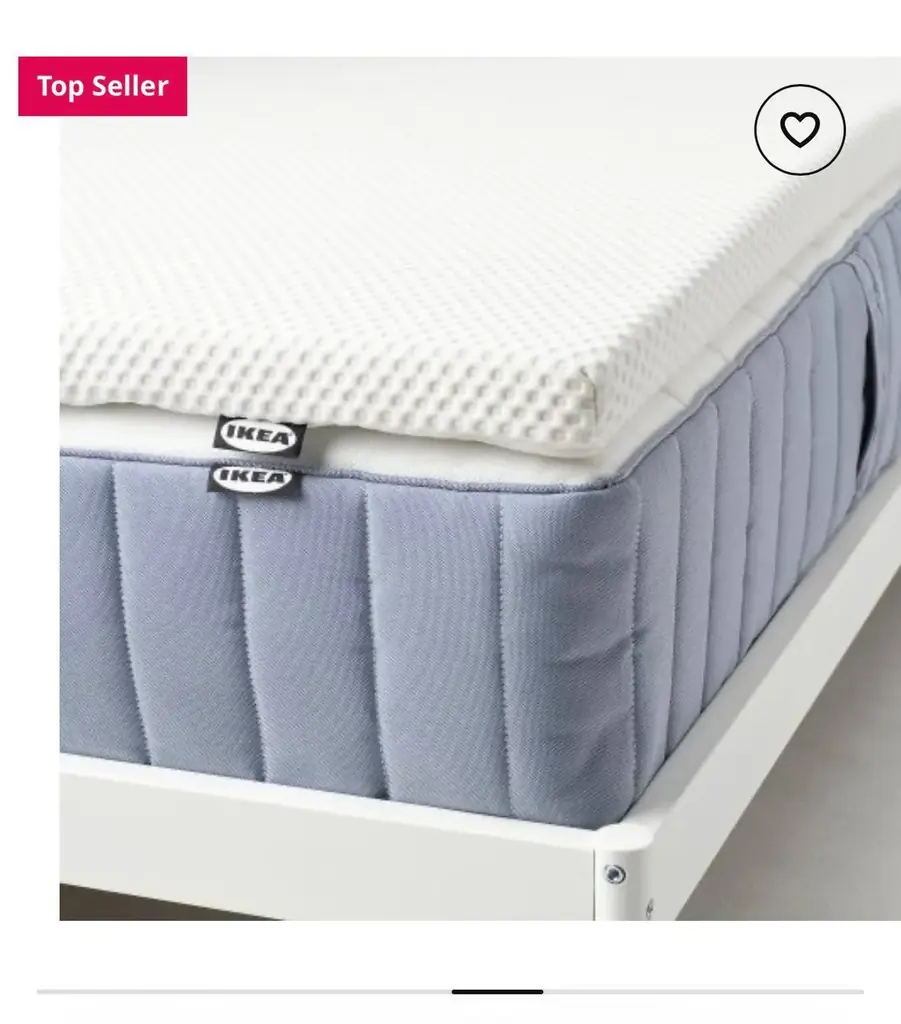 Продаю наматрасник (топпер) IKEA NORDBERGET 160×200 см