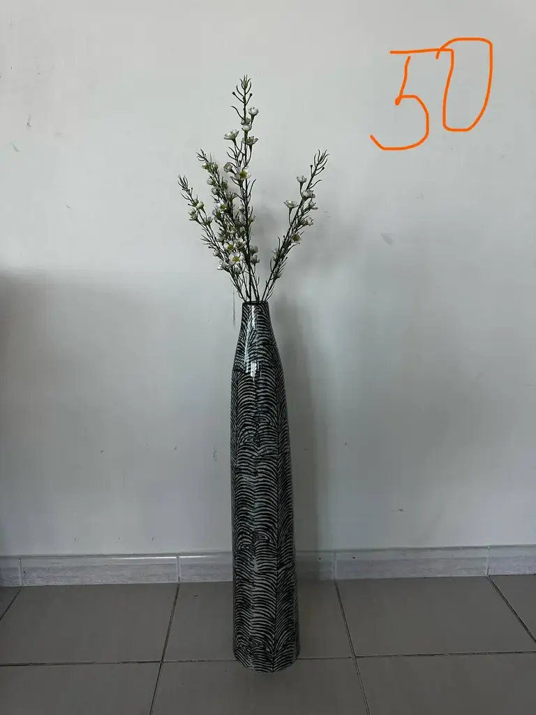 Напольная высокая ваза 50 дирхам Бизнес Бэй