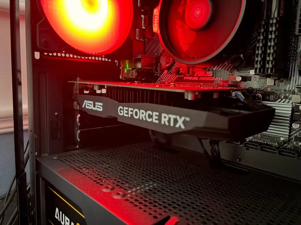 Видеокарта asus rtx 3050 6gb