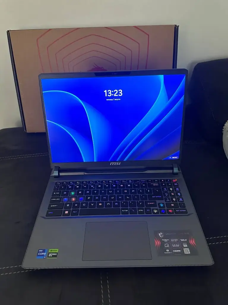 💻 Продается: игровой ноутбук MSI Vector 16
